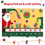 Skillmatics Art & Craft Activity - Foil Fun Holiday Magic, No Mess Art for Kids, Christmas Craft Kits & Supplies, DIY Creative Activity, Gifts for Boys & Girls Ages 4, 5, 6, 7, 8, 9