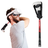 DriVR Golf Club for Meta Quest, Meta Quest 2 and Rift S - Realistic VR Golf Simulator Handle - Weighted VR Golf Club Grip for Enhanced Play