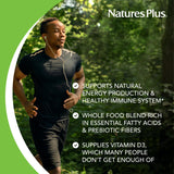 Natures Plus Source of Life - 90 Mini-Tabs - Multivitamin & Mineral Supplement - Supports Natural Energy & Overall Well-Being - Gluten Free, Vegetarian - 15 Total Servings