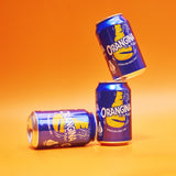 RIBENA Orangina Sparkling Fruit Drink; Multipack of 6 x 330ml cans; contains a blend of citrus juices, real orange pulp and orange zest