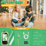 Kids Smart Phone Toys for Boys,Dinosaurs Gift Toys for Boys Ages 3-9 Christmas Birthday Gifts Mini Smart Phone Toys with 2.8" Touchscreen 16 Learning Games Dual Camera Music Player, 8G SD Card