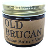 Old Brucan: Grass-fed Beef Tallow Balm | Handmade Natural Lotion | Unscented or Scented | 2 fl oz (Vanilla)