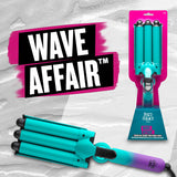 Bed Head Wave Affair Jumbo 3 Barrel Hair Waver | Quick Styling and Serious Hold