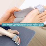 DIKDOC Bunion Corrector for Women Men - Adjustable Bunion Splint Day Night for Big Toe Separator for Bunion Relief, Orthopedic Toe Straightener Suitable for Left and Right Feet