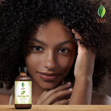 SVA Moringa Carrier Oil 4 Oz (118 ml) Premium Carrier Oil with Dropper for Hair Care, Scalp Massage, Hair Oiling, Skin Care and Massage