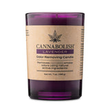 Cannabolish Lavender Smoke Odor Eliminating Candle, 7 oz, Natural Ingredients