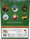 24 Chocolate days to Christmas Advent Calendar (Pack of 3) with By The Cup Christmas Stickers