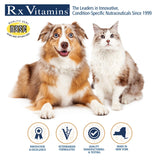 Rx Vitamins Amino B Plex for Pets - B Vitamin Complex Plus Amino Acids for Dogs & Cats - Vitamin Supplements for Dogs' & Cats' Total Body Support - 4 oz