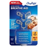 New SleepRight Intra-Nasal Breathe Aids Breathing Aids for Sleep Nasal Dilator - 3 Pack