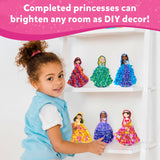 Skillmatics Art & Craft Activity - Poke-in Art Magical Princesses, Mess-Free Sewing Art for Kids, Craft Kits, DIY Activity, Christmas Gifts for Girls & Boys Ages 4, 5, 6, 7, 8, 9