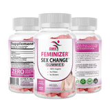 SMSHEALTHPRODUCTS.com Feminizer Sex Change Pueraria Mirifica Gummy Supplement - Pure Root 10:1 Concentrated Extract 60 Veggie Gummies, Premium Organic - for Women, Transgender, Men
