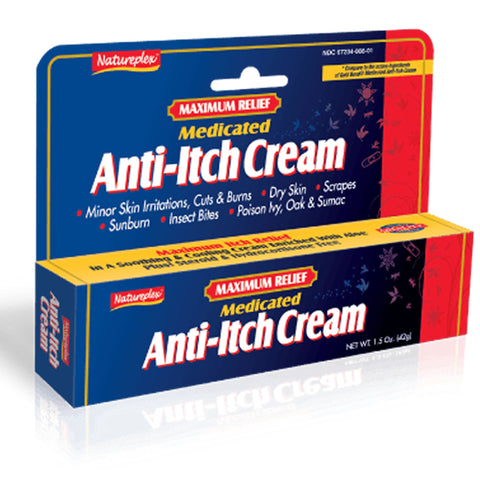 Maximum Relief Medicated Anti-Itch Cream 3 Pack