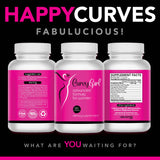 Curvy Girl- Female Weight Gain Pills- Butt and Breast Enhancement for Women- Get your Curves Fast- Fill Out your Jeans and Fit in that Swimsuit Without Surgery or Padding- 90 Veggie Capsules