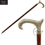 MEDIEVAL REPLICAS Derby Canes and Walking Sticks with Brass Handle Affordable Gift Wooden Decorative Walking Cane Fashion Statement for Men/Women/Seniors/Grandparents