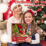 Jigsaw Puzzle Advent Calendar 2024-1008 Pieces Jigsaw Puzzle for Adult Kids,24 Days Countdown Calendar,Santa's Surprise,19.7 inches x 27.6 inch,Family Game Puzzle,Christmas Gift Idea for Teens Adult