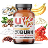 UMZU zuBurn - Thermogenic Supplement to Support Metabolism and Energy, Thermogenic Fat Burner, Blend of Vitamins and Caffeine - (30 Day Supply 60 Capsules)
