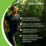 NaturesPlus Dyno Mins Magnesium, Potassium and Bromelain - 90 Vegetarian Tablets - Enhanced Absorption Multi Mineral Supplement & Anti-Inflammatory - Hypoallergenic, Gluten-Free - 45 Servings