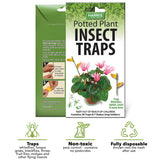 Harris Potted Plant Insect Traps for Gnats, Aphids, Whiteflies and More (30 Traps, 7 Stakes)