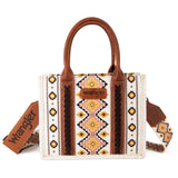 Wrangler Purse for Women Boho Aztec Tote Bag Hobo Shoulder Top Handle Handbags with Wide Guitar Strap christmas gift fall collection XY7 WG2202-8120SCF