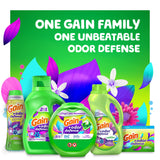 Gain + Odor Defense Liquid Fabric Softener, Super Fresh Blast Scent, 140 oz 190 Loads, HE Compatible