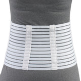 OTC Lumbosacral Support, 7-inch Lower Back, Lightweight Compression, Elastic, White, X-Large