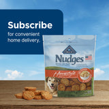 Blue Buffalo Nudges Homestyle Natural Dog Treats, Made in the USA with Real Chicken, Peas, and Carrots, 16-oz. Bag