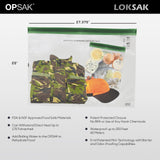 LOKSAK - OPSAK Odorproof Dry Bags for Backpacking, Hiking and Storage- Resealable Reusable and Recyclable Storage Bags (2 pack 28 in x 20 in)