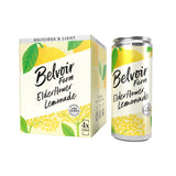 BELVOIR FARM - Elderflower Lemonade, Delicious and Light, Natural Hand-Picked Elderflowers, Crafted with Nature, Low in Sugar and Calories, Gluten Free, Suitable for Vegans & Vegetarians 4x330ml