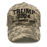 Unisex Trump 2024 Baseball Caps Save America Great Again Embroidered Donald Trump Dad Hat Womens Bucket Hats (01-camo(Save America Again))