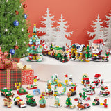 1123 Pieces Advent Calendar 2024 Building Blocks Set - 24 in 4 Building Brick Model for Countdown to Christmas - Gift Daily Collectible Surprises for Ages 8 Years and Up