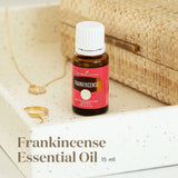 Young Living Frankincense Essential Oil 15ml - Pure & Therapeutic Grade Oil - Warm, Spicy Aroma - Promotes Relaxation, Calmness & Holistic Wellness Journey