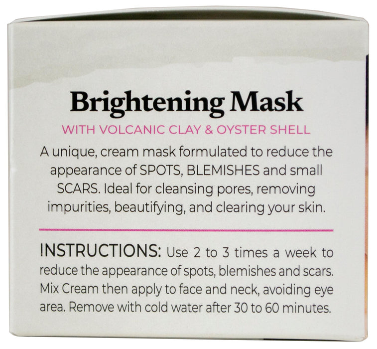 Concha Nacar Crema Aclarante No.3, Brightening Mask 3 oz, Reduces Appearance Of Spots And Scars | Crema Aclaradora Para Piel Manchas En Cara (Pack of 1)