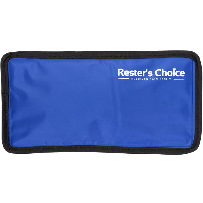 Rester's Choice Gel Cold & Hot Packs Medium 5x10 in. Reusable Warm or Ice Packs for Injuries, Hip, Shoulder, Knee, Back Pain – Hot & Cold Compress for Swelling, Bruises, Surgery