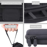 Aenllosi Hard Carrying Case for Blaze Evercade EXP-R Retro Gaming Handheld Console, Evercade Game Console Organizer（Case Only）