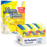 NUTRITIONAL DESIGNS ND LABS, INC SINCE 1986 Nana Flakes Anti-Diarrheal Banana Powder, IBS Relief & Heart Burn Remedy, 100% Pure Banana Flakes Medical Food - Natural - High Protein & Fiber (50 Packs)