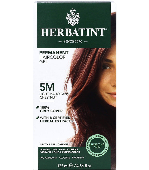 Herbatint, Hair Color Light Mahogany Chesnut 5M, 4 Fl Oz