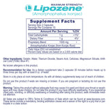 Lipozene Dietary Supplement for Appetite Control - 60 Capsules