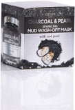 AZURE LUX Charcoal & Pearl Sparkling Wash-Off Mask Luxury Detoxifying Treatment