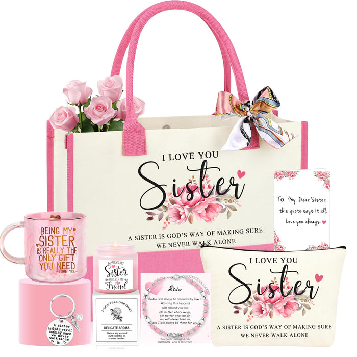 Sister Gifts, Christmas Mothers Day Birthday Gifts for Sister from Sisters