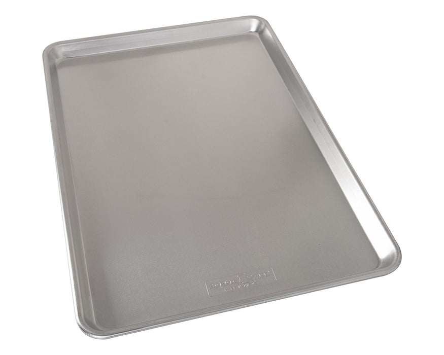 Nordic Ware Extra Large Baking Sheet, 21 x 15 inches, XL Big sheet pan Natural Uncoated Aluminum, Reinforced Steel Rim Prevents Warping, 1pk Big Sheet