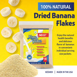 Nutritional Designs Nana Flakes Anti-Diarrheal Banana Powder, IBS Relief & Heart Burn Remedy, 100% Pure Banana Flakes Medical Food - Protein & Fiber (Two Pound Bag)