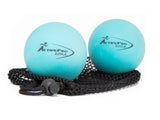 ActiveProZone Therapy Massage Ball - Instant Muscle Pain Relief. Proven Effective for Myofascial Release, Deep Tissue Pressure, Yoga & Trigger Point Treatments. Set - 2 Extra Firm Balls W/Mesh Bag.