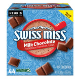 Swiss Miss Milk Chocolate Hot Cocoa, Single-Serve Keurig K-Cup Pods, Hot Chocolate, 44 Count