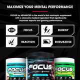 Advanced Focus Mtashed Mango Splash - Focus and Concentration Formula with NooLVL - Mental Clarity & Energy Boost for Gaming, Work & Study - Sugar Free & Keto Friendly - (40 Servings)