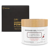 Nuru Massage Gel Therapy Powder 100g | Seaweed & Green Tea | Made in Japan | Paraben & Glycerine Free | Makes 2.64 gal