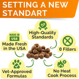 STRELLALAB Vet Strength Dog Probiotics Treats - 1 Billion CFU + Digestive Enzymes + Prebiotics - Chewable Fiber Supplement w/Pumpkin - Allergy, Diarrhea, Gas, Constipation, Upset Stomach Relief