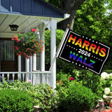 Kamala Harris Waltz 2024 Flags Lgbt Gay Pride RainBow Flag 3X5Ft Kamala Harris for President Flag Harris Tim Waltz for the people Flag for Yard Garden Decor