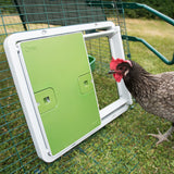 Omlet Automatic Chicken Coop Door Opener Operated by Light Sensor or Timer | Easy to Install, No Maintenance Required | Improves Coop Security and Insulation | Built-in Safety Sensors | Green