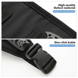 HOOMTREE Gait Belts Transfer Belts for Seniors,Gait Belt with Handles,Gate Belts Medical for Elderly with Quick Release Buckle Anti-Slip Function,Transfer Belt for Elderly and Disabled (Black)