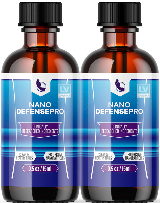 (2 Pack) Nano Defense Pro, Nano Defense Pro Drops, Nano Defense Pro Liquid, Nanodefense Pro Liquid, Nanodefensepro Solution, Nano Defense Pro, Nanodefensepro, 2 Bottles for 60 Days